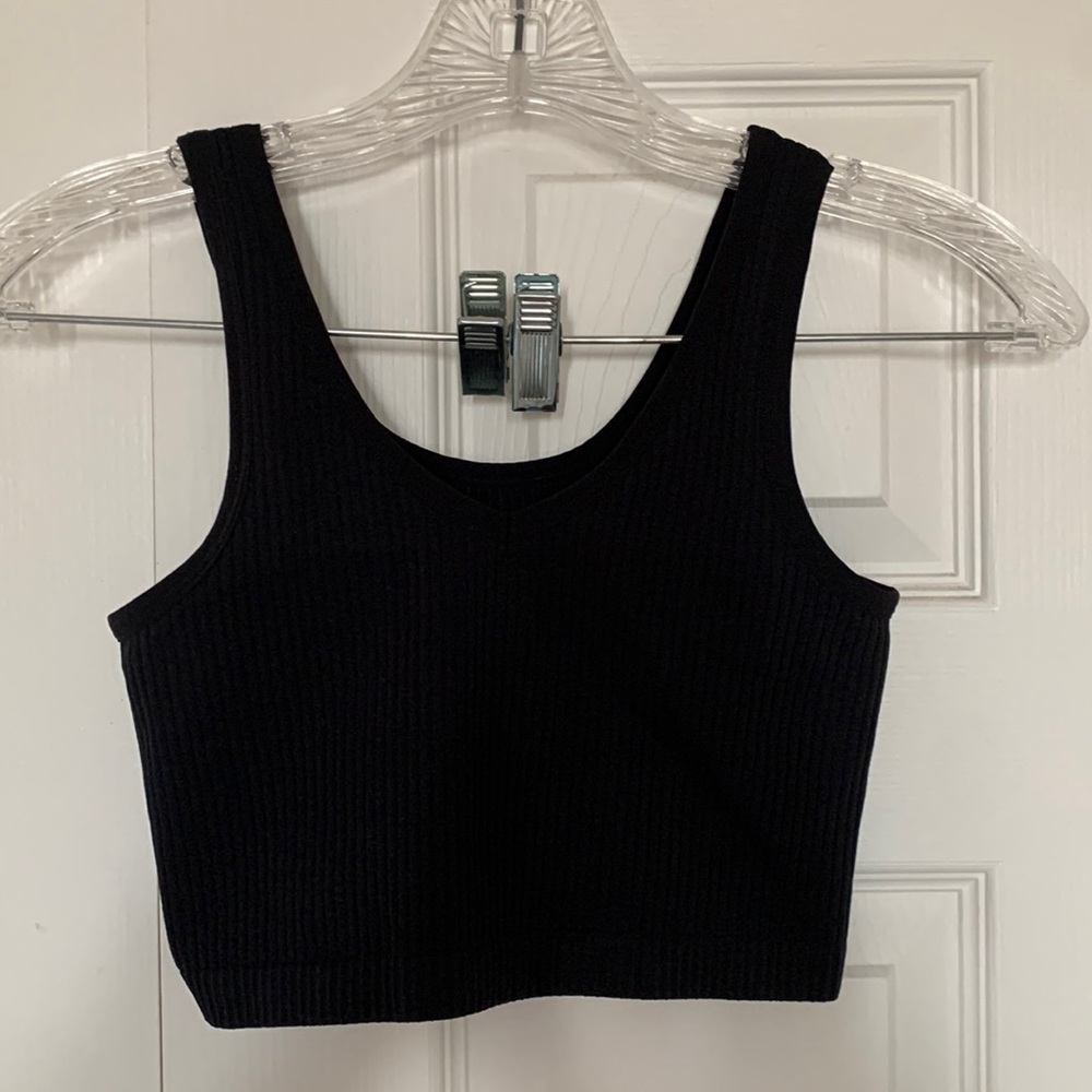Black womens tank top
